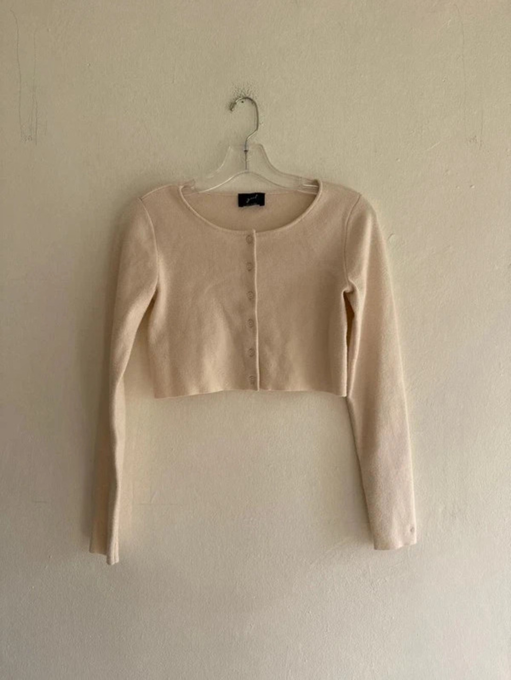 Geel Button Up Cardigan